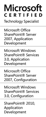 MCTS - SharePoint